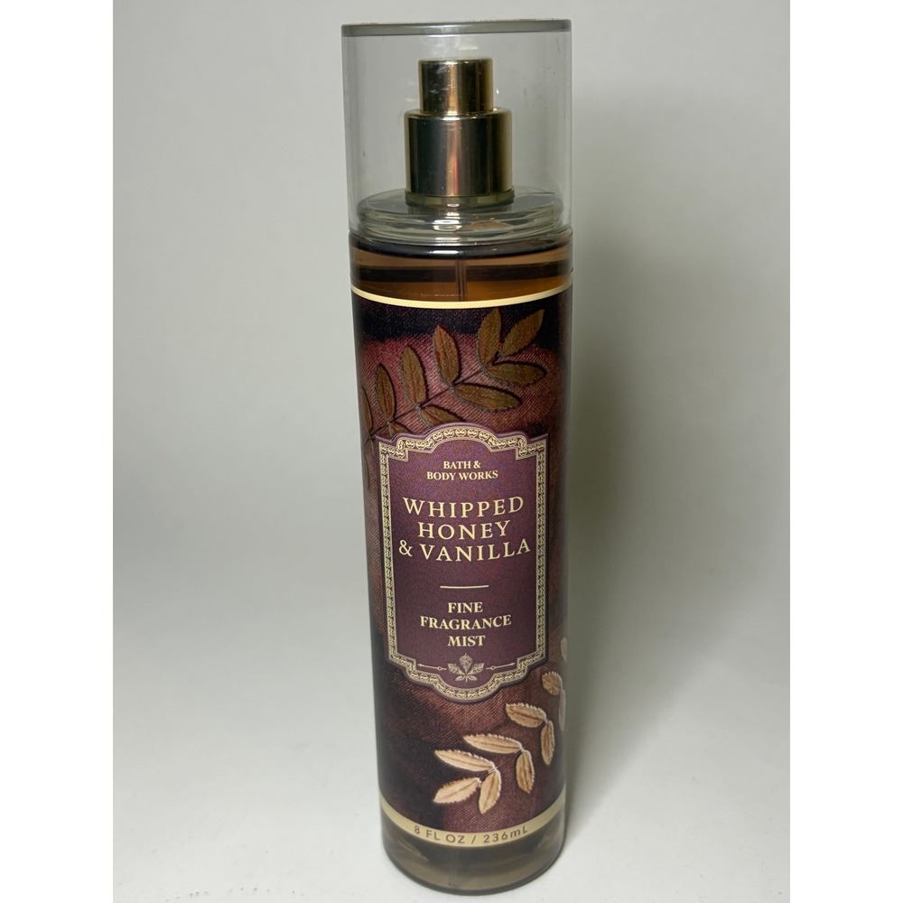 Bath & Body Works Whipped Honey & Vanilla Fine Fragrance Mist 8oz Retired